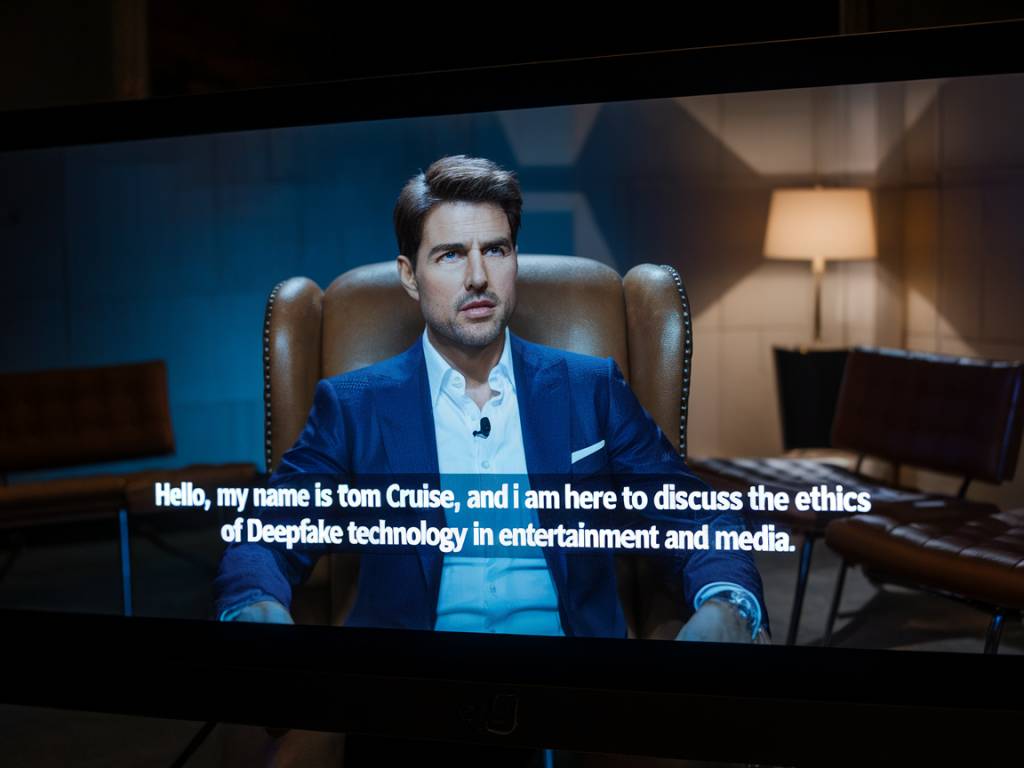 The ethics of deepfake technology in entertainment and media